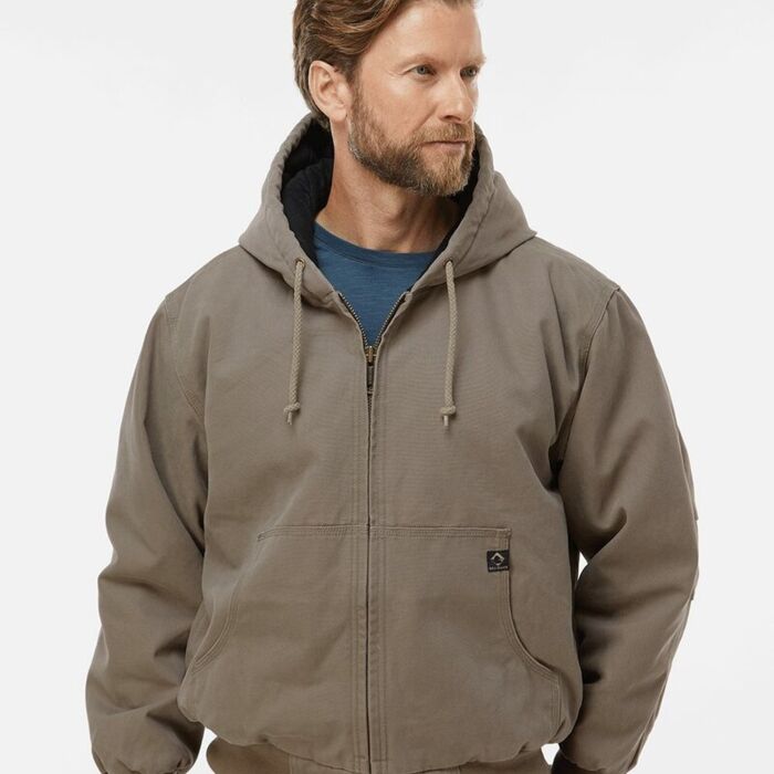 Men's Cheyenne Boulder Cloth™ Hooded Jacket with Tricot Quilt Lining Thumbnail