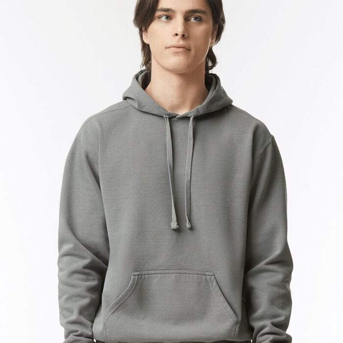 Unisex Garment-Dyed Hooded Sweatshirt Thumbnail