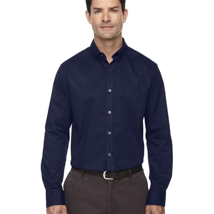Men's Tall Operate Twill Dress Shirt Thumbnail