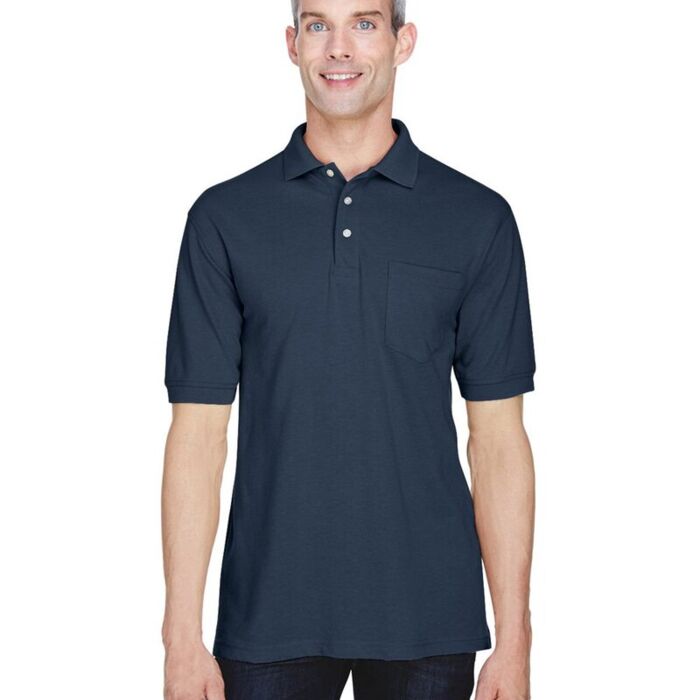 Men's Easy Blend™ Polo with Pocket Thumbnail