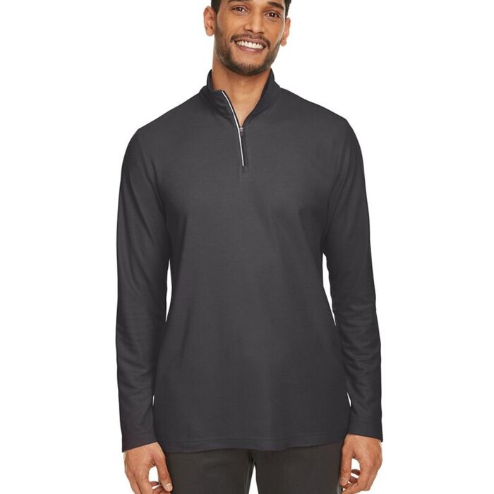 Men's Fusion ChromaSoft™ Pique Quarter-Zip Pullover Thumbnail
